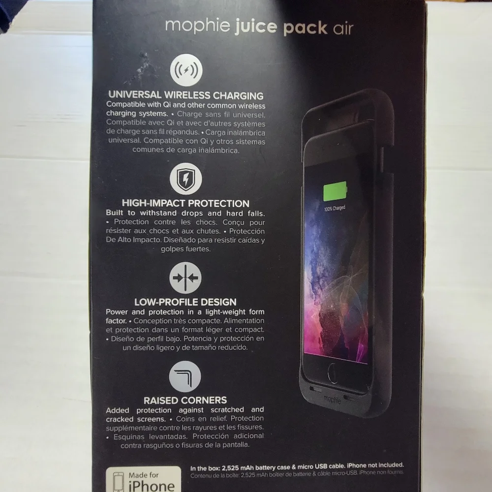 NWT! Battery Charging Phone Case
